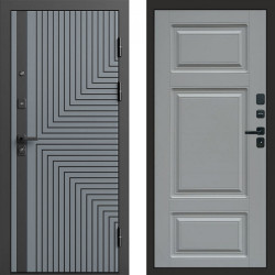 Входная дверь Termo-Door Квантум Грей - Лион Grey софт