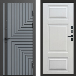 Входная дверь Termo-Door Квантум Грей - Лион Лиственница