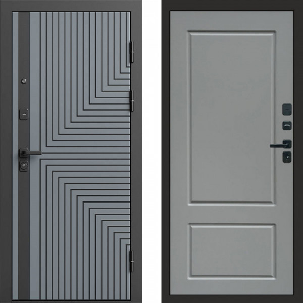 Входная дверь Termo-Door Квантум Грей - Марсель Grey софт
