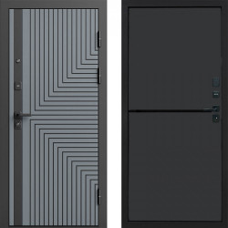 Входная дверь Termo-Door Квантум Грей - Нео Графит