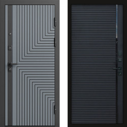 Входная дверь Termo-Door Квантум Грей - Porte black