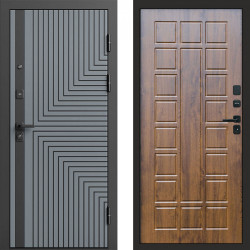 Входная дверь Termo-Door Квантум Грей - Престиж дуб