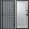 Входная дверь Termo-Door Квантум Грей - Зеркало Фацет Капучино