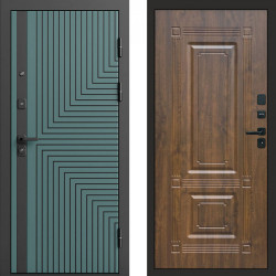 Входная дверь Termo-Door Квантум velutto verde - Мадрид Дуб