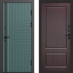Входная дверь Termo-Door Квантум velutto verde - Марсель Шоколад