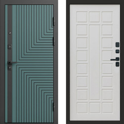 Входная дверь Termo-Door Квантум velutto verde - Престиж бежевый матовый