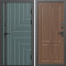 Входная дверь Termo-Door Квантум Велютто Верде - Без серии Орех стандарт