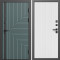 Входная дверь Termo-Door Квантум Велютто Верде - Флэт Белый софт