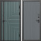 Входная дверь Termo-Door Квантум Велютто Верде - Флэт Черный кварц