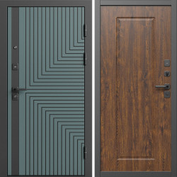 Входная дверь Termo-Door Квантум Велютто Верде - Гранд Дуб