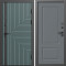 Входная дверь Termo-Door Квантум Велютто Верде - Марсель Grey софт