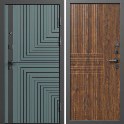 Входная дверь Termo-Door Квантум Велютто Верде - Мастино Дуб