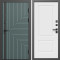 Входная дверь Termo-Door Квантум Велютто Верде - Нео Классика Белый Софт