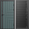 Входная дверь Termo-Door Квантум Велютто Верде - Порте black