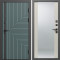 Входная дверь Termo-Door Квантум Велютто Верде - Зеркало Слоновая кость