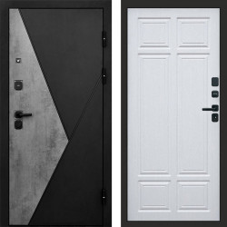 Входная дверь Termo-Door Матрикс Бетон - Без серии Лиственница премиум