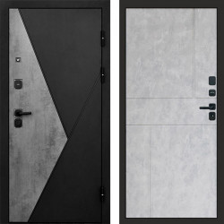 Входная дверь Termo-Door Матрикс Бетон - Горизонт бетон светлый