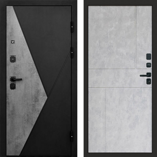 Входная дверь Termo-Door Матрикс Бетон - Горизонт бетон светлый