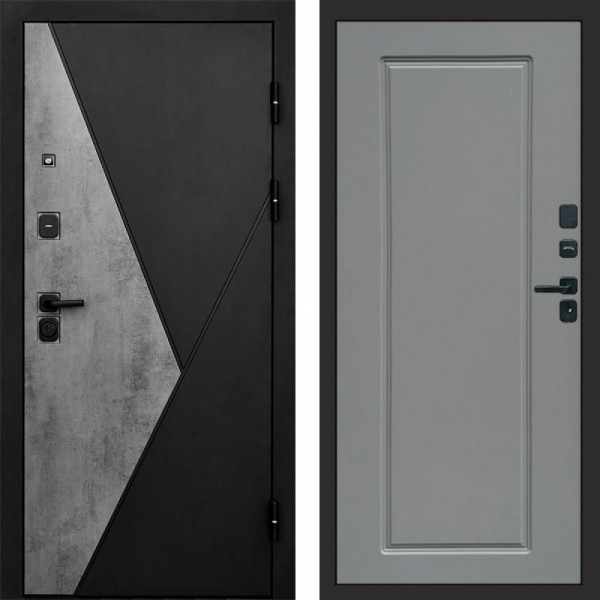 Входная дверь Termo-Door Матрикс Бетон - Гранд Grey софт