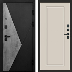 Входная дверь Termo-Door Матрикс Бетон - Гранд Слоновая кость