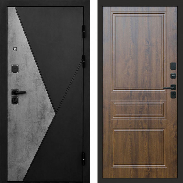 Входная дверь Termo-Door Матрикс Бетон - Классика дуб