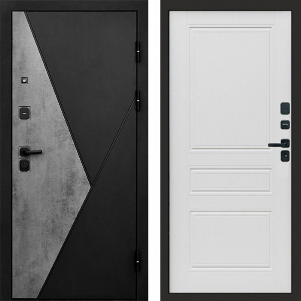 Входная дверь Termo-Door Матрикс Бетон - Классика лиственница