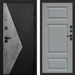 Входная дверь Termo-Door Матрикс Бетон - Лион Grey софт