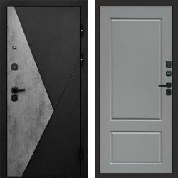 Входная дверь Termo-Door Матрикс Бетон - Марсель Grey софт