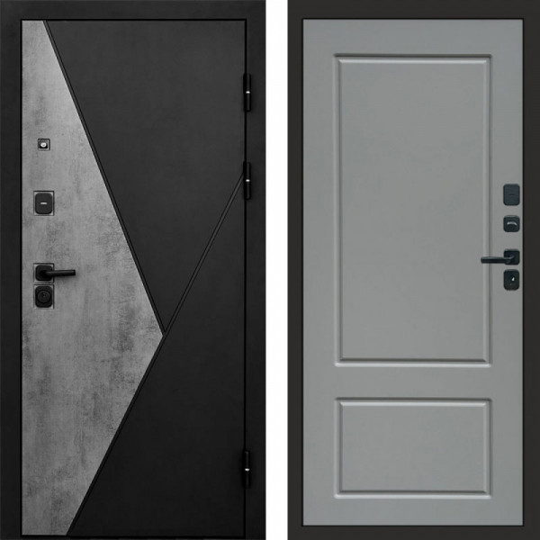 Входная дверь Termo-Door Матрикс Бетон - Марсель Grey софт