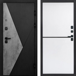 Входная дверь Termo-Door Матрикс Бетон - Нео White