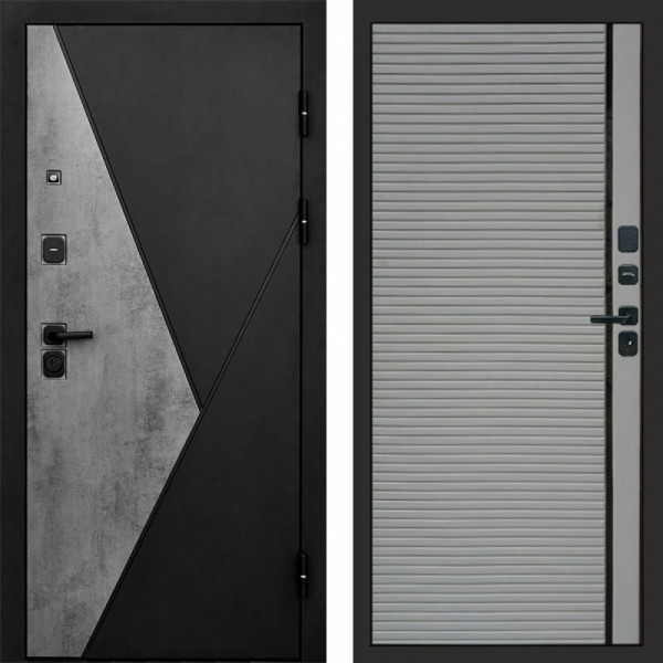 Входная дверь Termo-Door Матрикс Бетон - Porte Grey софт