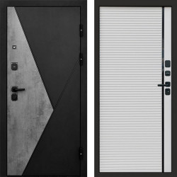 Входная дверь Termo-Door Матрикс Бетон - Porte white