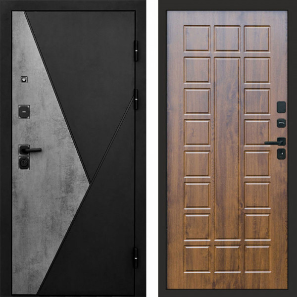 Входная дверь Termo-Door Матрикс Бетон - Престиж дуб