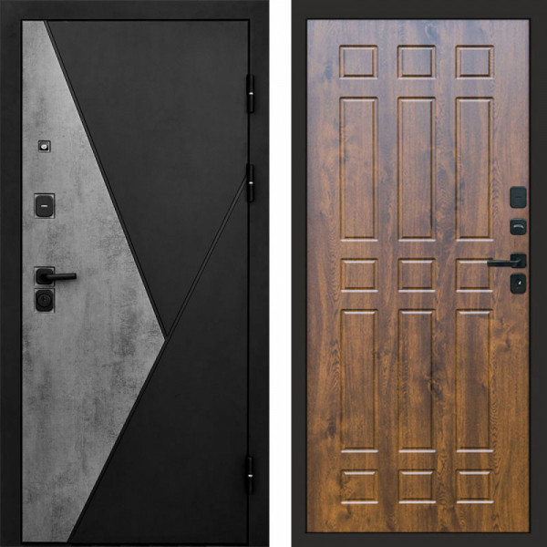 Входная дверь Termo-Door Матрикс Бетон - Спарта дуб