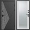 Входная дверь Termo-Door Матрикс Бетон - Зеркало белый софт