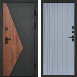 Входная дверь Termo-Door Матрикс Дуб - Flat Grey софт