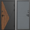 Входная дверь Termo-Door Матрикс Дуб - Горизонт Grey софт