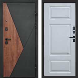 Входная дверь Termo-Door Матрикс Дуб - Лион Белый софт