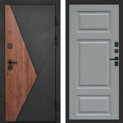 Входная дверь Termo-Door Матрикс Дуб - Лион Grey софт