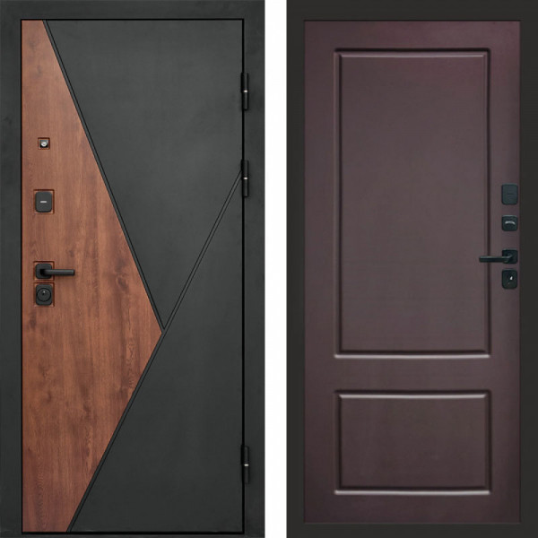 Входная дверь Termo-Door Матрикс Дуб - Марсель Шоколад