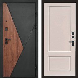 Входная дверь Termo-Door Матрикс Дуб - Марсель Слоновая кость