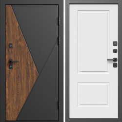 Входная дверь Termo-Door Матрикс Дуб - Нео Классика Белый Софт