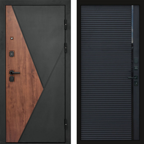 Входная дверь Termo-Door Матрикс Дуб - Porte black