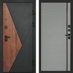 Входная дверь Termo-Door Матрикс Дуб - Porte Grey софт