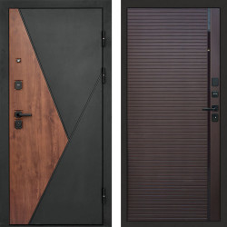 Входная дверь Termo-Door Матрикс Дуб - Porte Шоколад