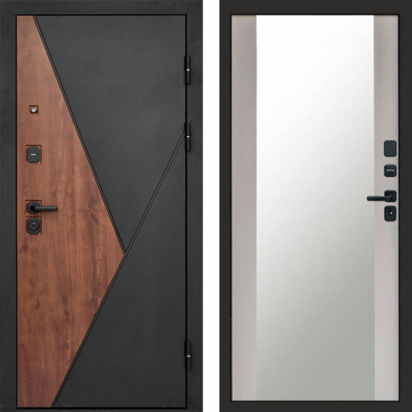 Входная дверь Termo-Door Матрикс Дуб - Зеркало лиственница