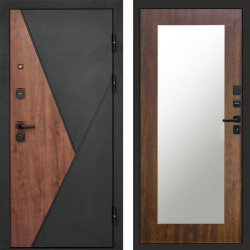 Входная дверь Termo-Door Матрикс Дуб - Зеркало Триумф дуб