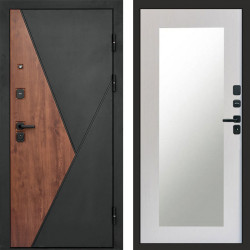 Входная дверь Termo-Door Матрикс Дуб - Зеркало Триумф лиственница
