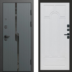 Входная дверь Termo-Door Прайм - Арка белое дерево