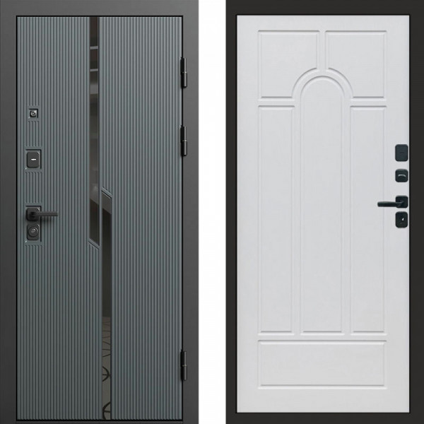 Входная дверь Termo-Door Прайм - Арка белое дерево